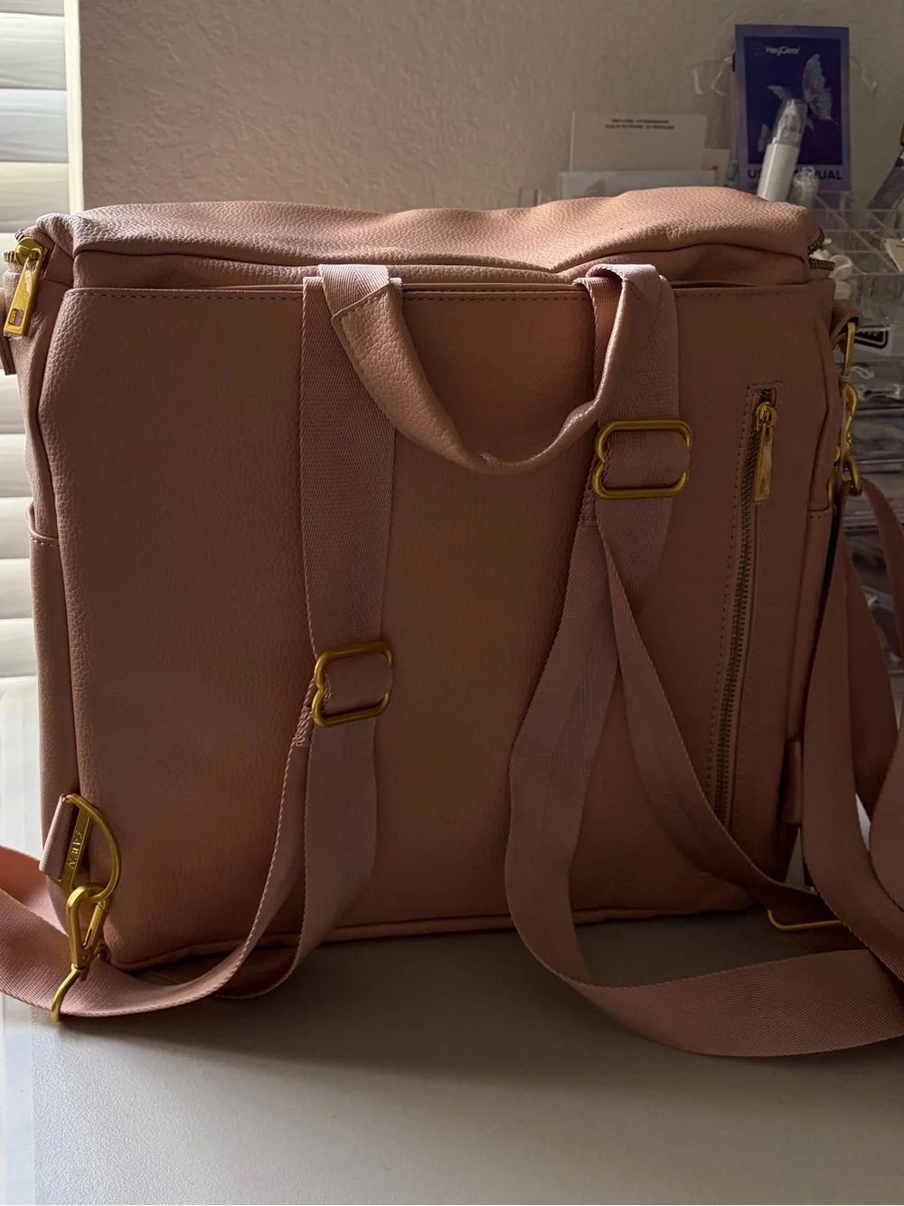 Fawn Design Cream Baby Bag